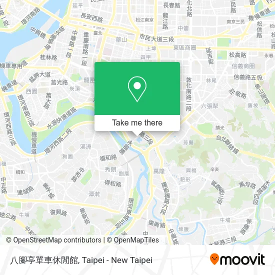 八腳亭單車休閒館地圖