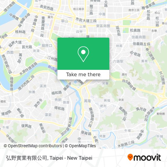 弘野實業有限公司 map