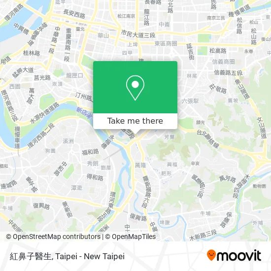 紅鼻子醫生地圖