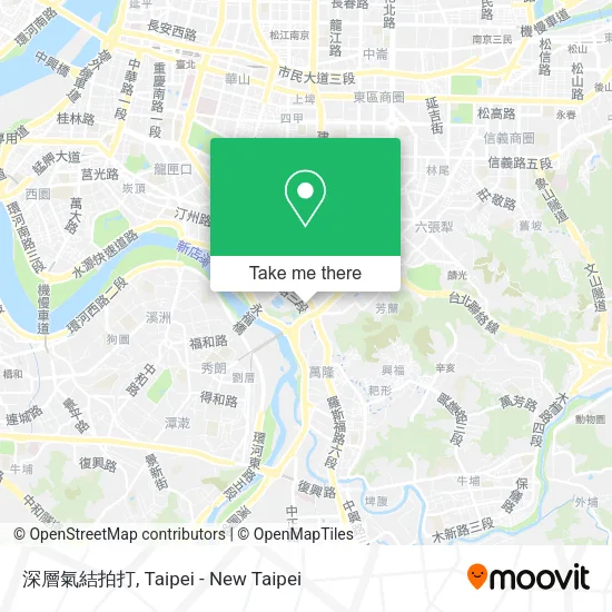 深層氣結拍打地圖