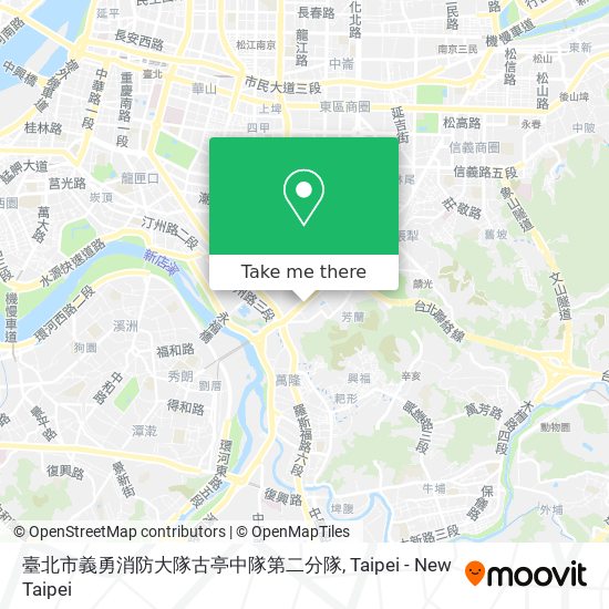 臺北市義勇消防大隊古亭中隊第二分隊 map