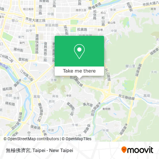 無極佛濟宮地圖