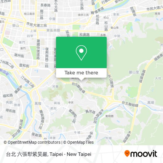台北 六張犁紫昊巖 map