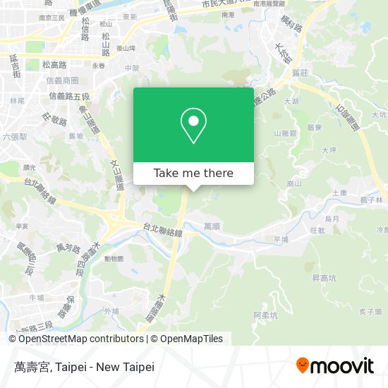 萬壽宮 map