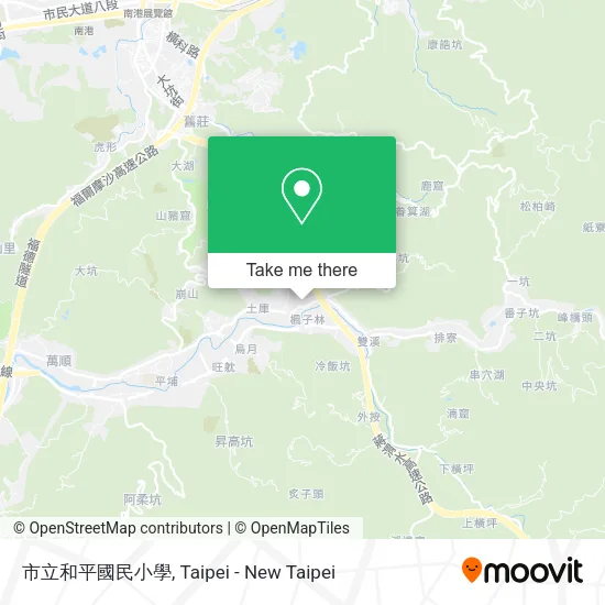 市立和平國民小學地圖