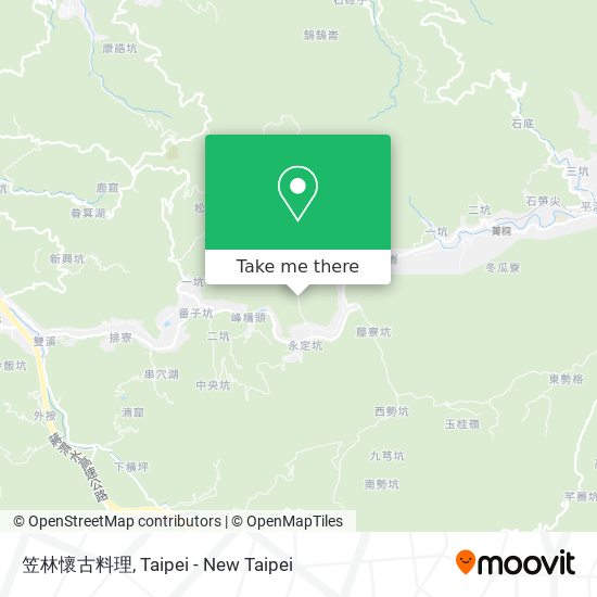 笠林懷古料理地圖