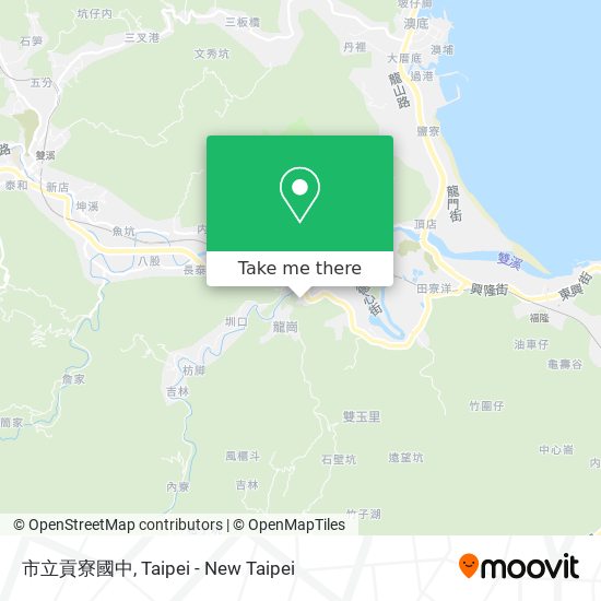 市立貢寮國中 map