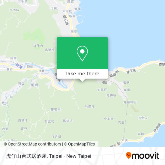 虎仔山台式居酒屋 map