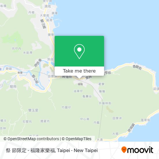 祭 節限定 - 福隆家樂福地圖