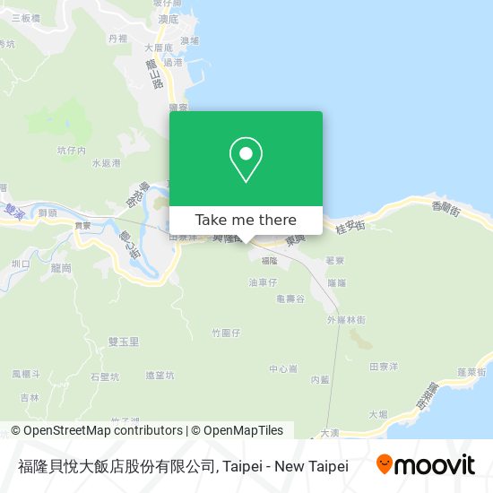 福隆貝悅大飯店股份有限公司 map