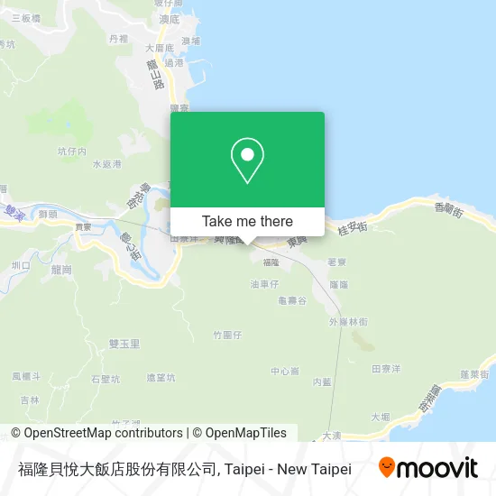 福隆貝悅大飯店股份有限公司地圖