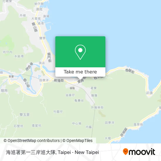 海巡署第一三岸巡大隊 map