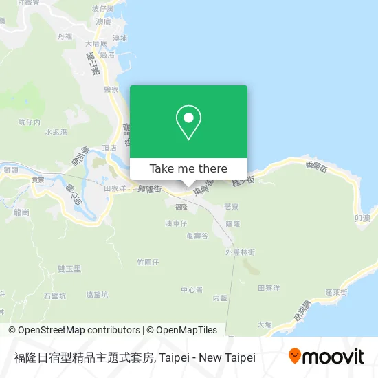福隆日宿型精品主題式套房 map