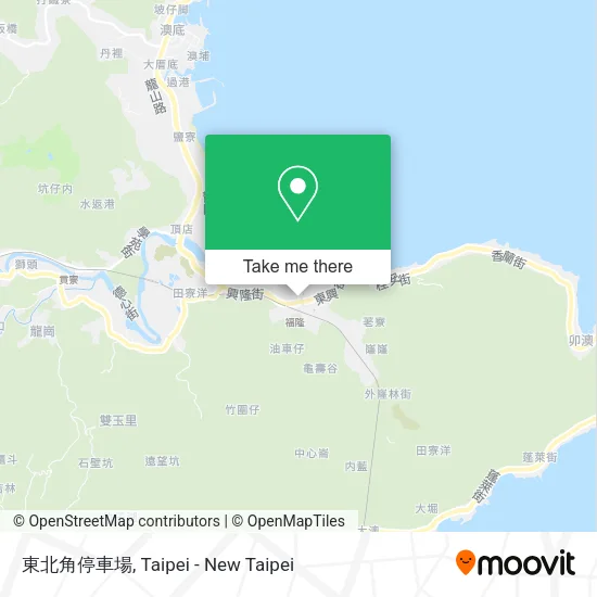 東北角停車場地圖