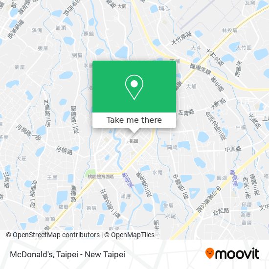 McDonald's map