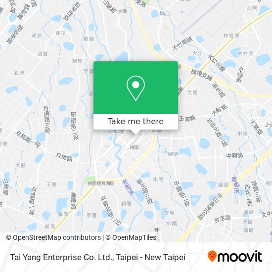 Tai Yang Enterprise Co. Ltd.地圖