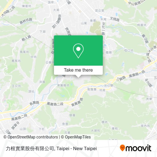 力根實業股份有限公司地圖