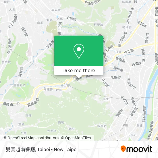 雙喜越南餐廳 map