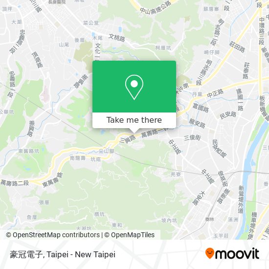 豪冠電子地圖