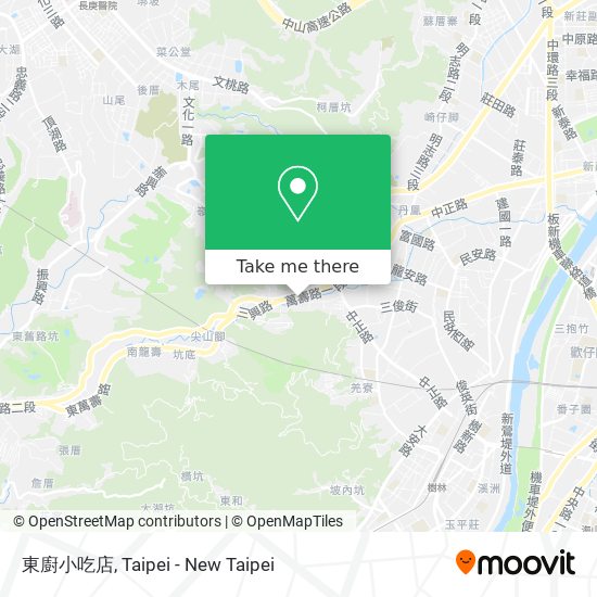 東廚小吃店 map