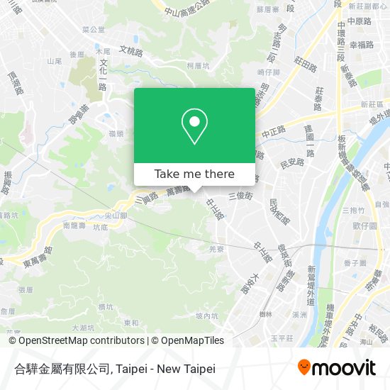 合驊金屬有限公司 map