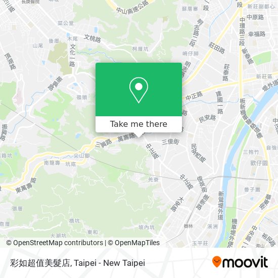 彩如超值美髮店 map