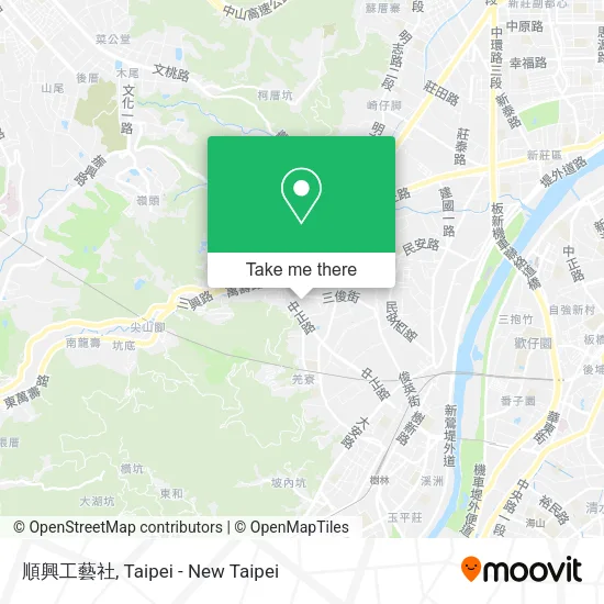 順興工藝社地圖