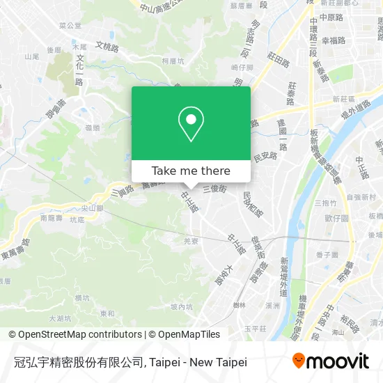 冠弘宇精密股份有限公司 map