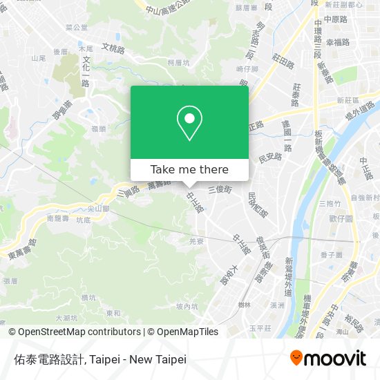 佑泰電路設計 map