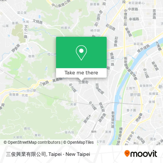 三俊興業有限公司 map