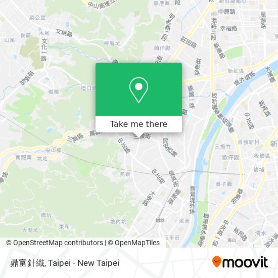 鼎富針織 map
