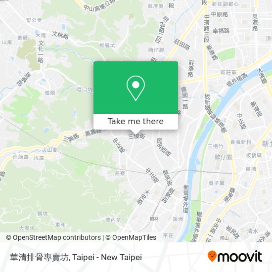 華清排骨專賣坊 map