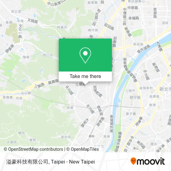 溢豪科技有限公司 map