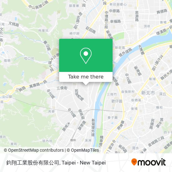 鈞翔工業股份有限公司地圖