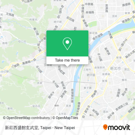 新莊西盛館玄武堂 map