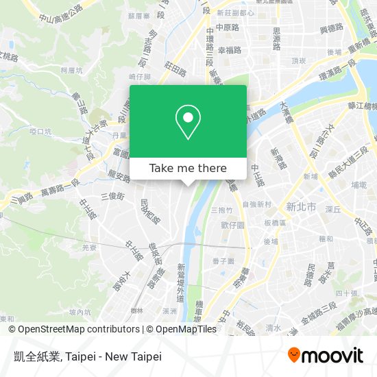 凱全紙業 map