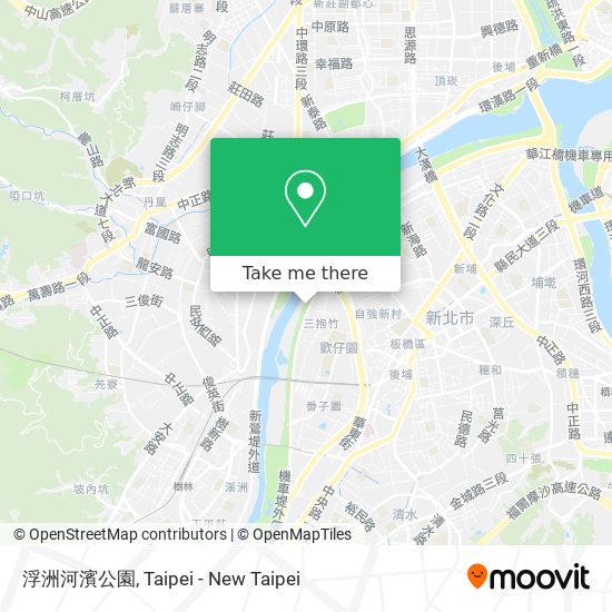浮洲河濱公園地圖