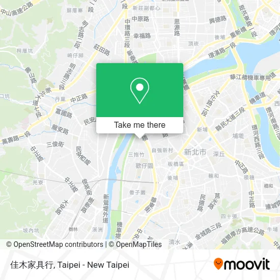 佳木家具行地圖