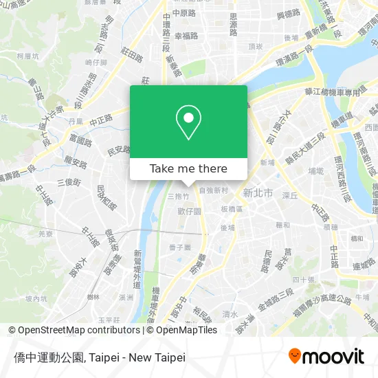 僑中運動公園 map