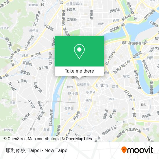 順利銘枝 map