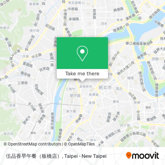 伍品香早午餐（板橋店） map