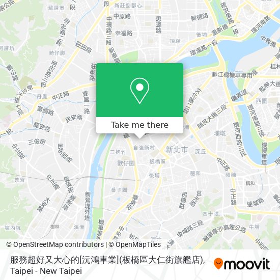 服務超好又大心的[沅鴻車業](板橋區大仁街旗艦店) map