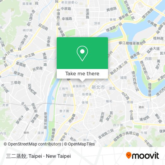 三二蒸餃 map