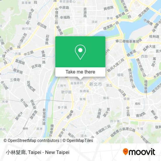 小林髮廊地圖