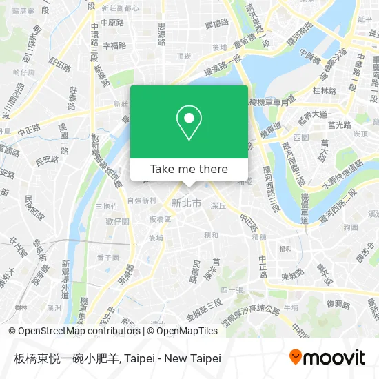 板橋東悦一碗小肥羊 map