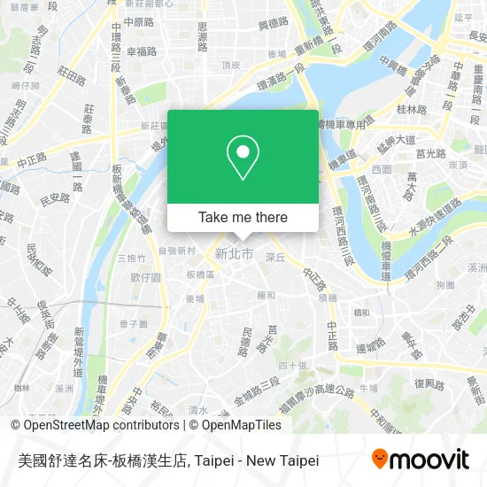 美國舒達名床-板橋漢生店 map