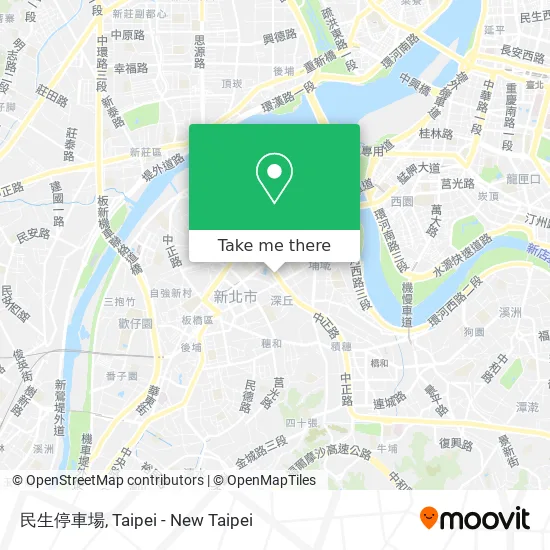 民生停車場地圖