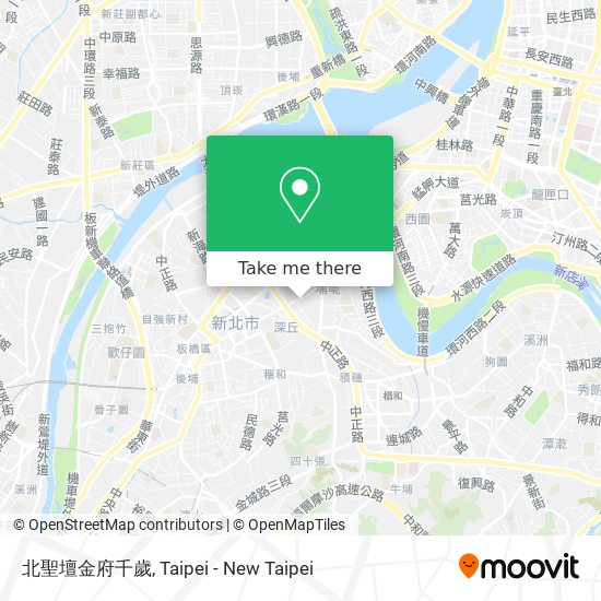 北聖壇金府千歲地圖