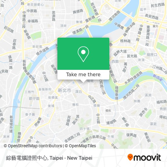 綜藝電腦證照中心 map