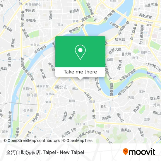 金河自助洗衣店 map
